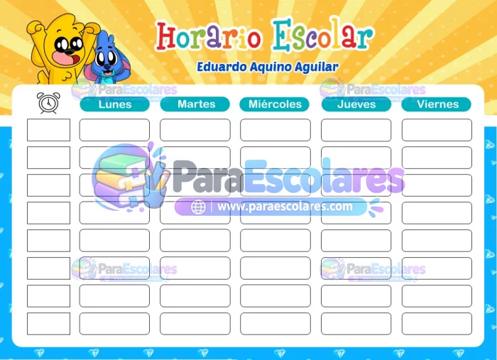 Mikecrack Horario Escolar